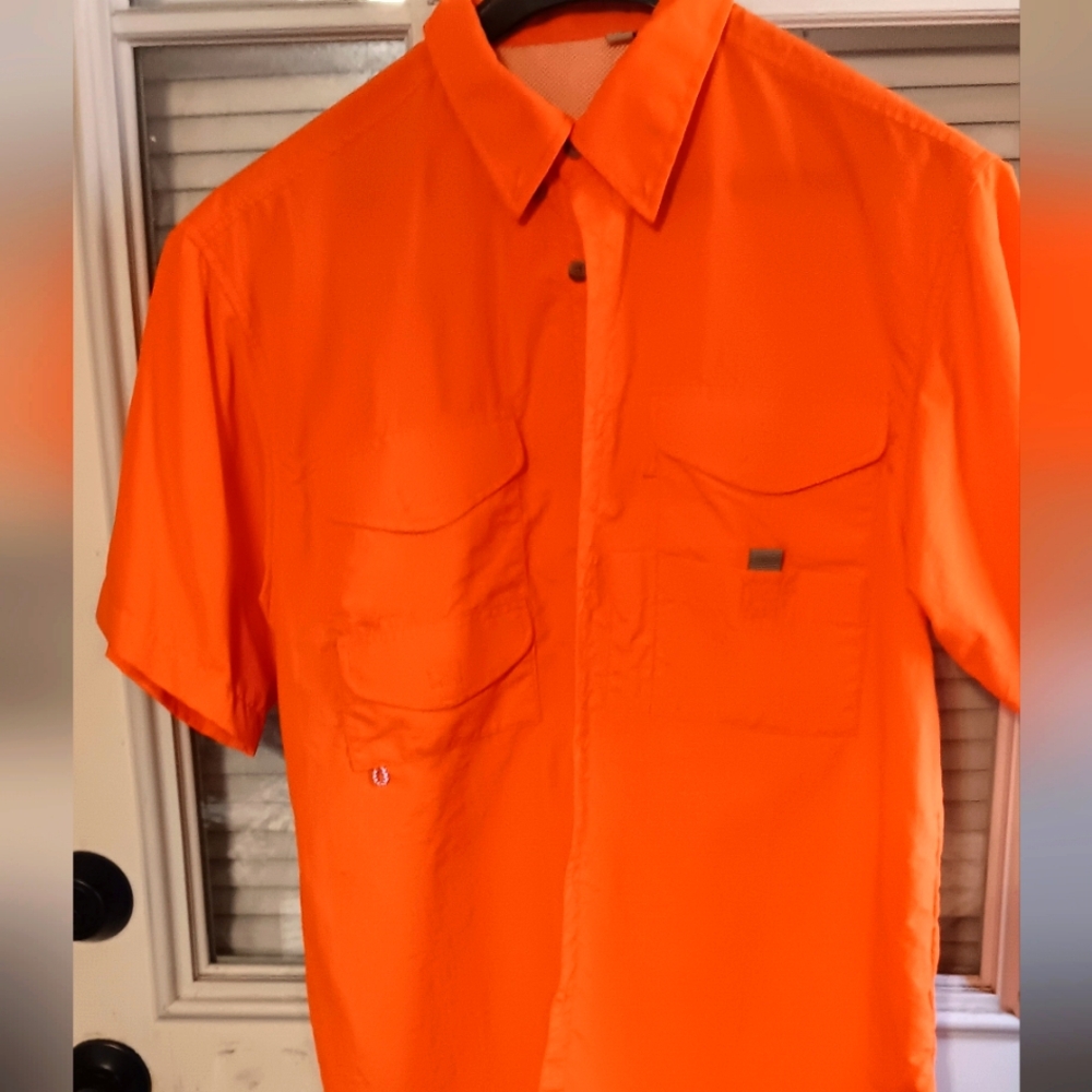 PFG Bright Orange Short Sleeve Shirt